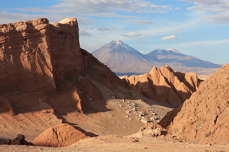 Maanvallei in de Atacamawoestijn.