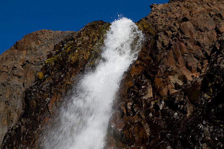 Waterval in Romerfjord.