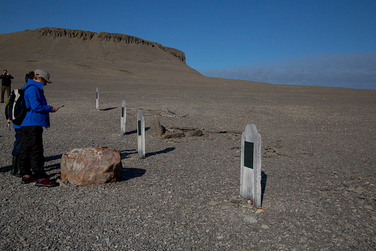 Graven van de bemanningsleden van de Franklin Expeditie, Beechey.