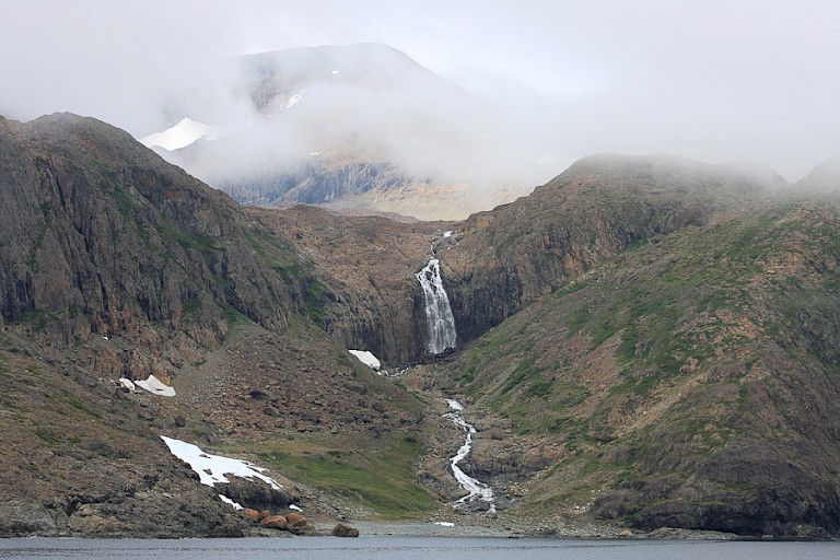 Landschap van zuidelijk Baffin.