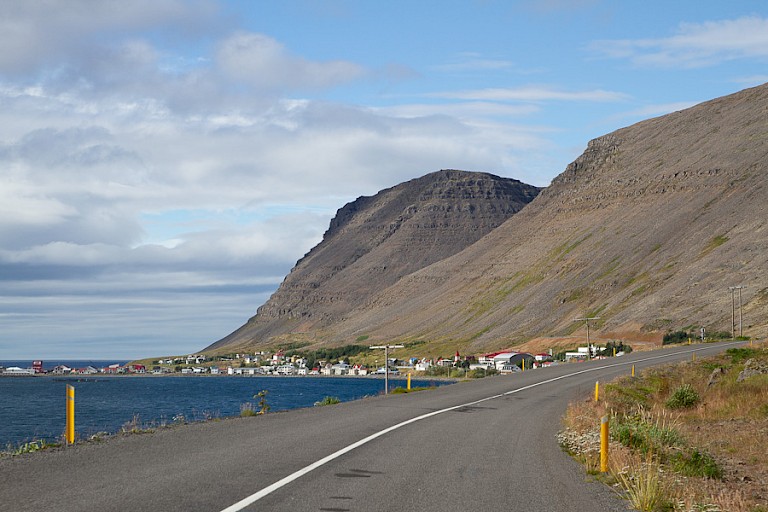 Kustweg van de Vestfjorden.