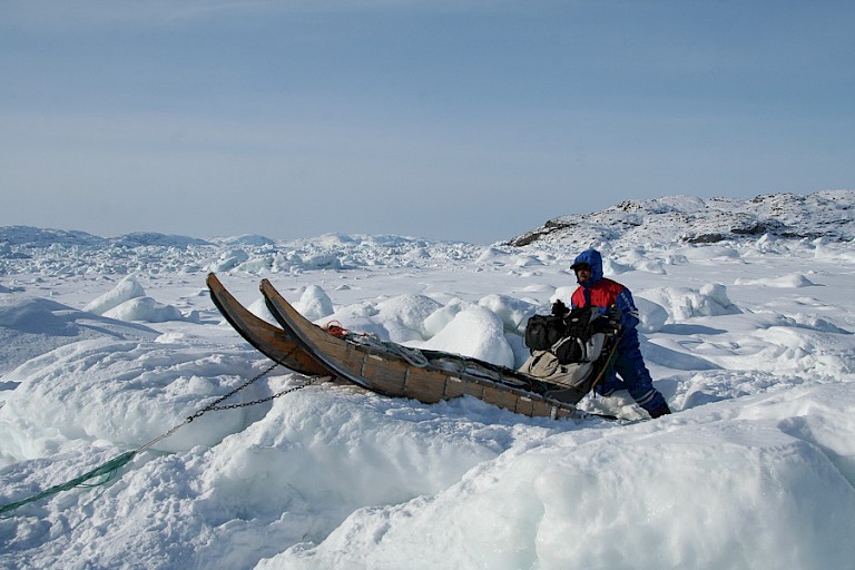 Soms is een hondensledetocht best zwaar.