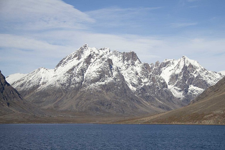 Landschap langs de Itilleqfjord