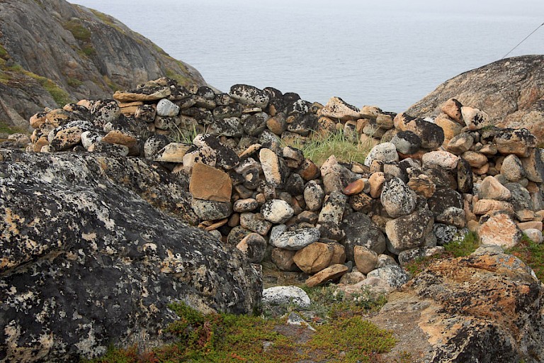 Steenring, historische plaats bij Sisimiut.