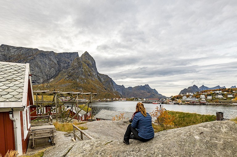 Even genieten van de omgeving.