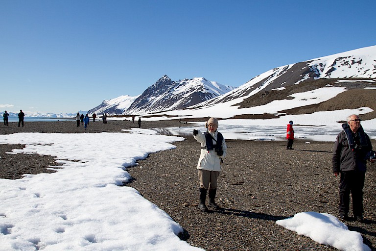 Wandelen in de St. Johnsfjord.