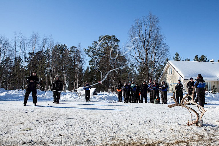 Lassowerpen, een leuke sport om te proberen.
