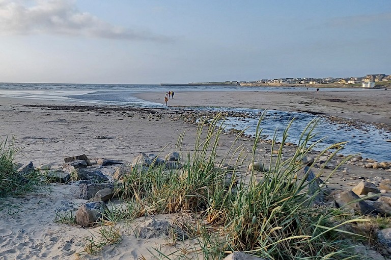 Kustlijn bij Galway.