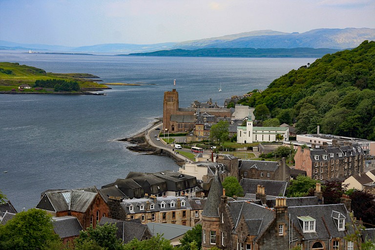 Havenstadje Oban.