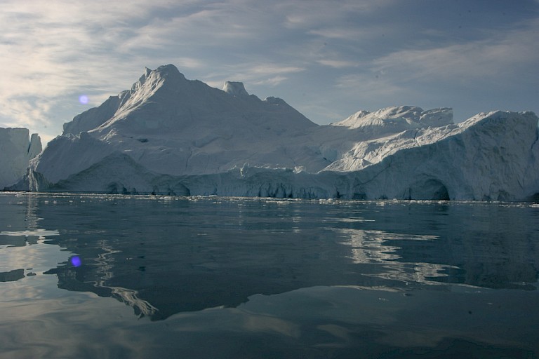 IJsbergen in de Diskobaai.