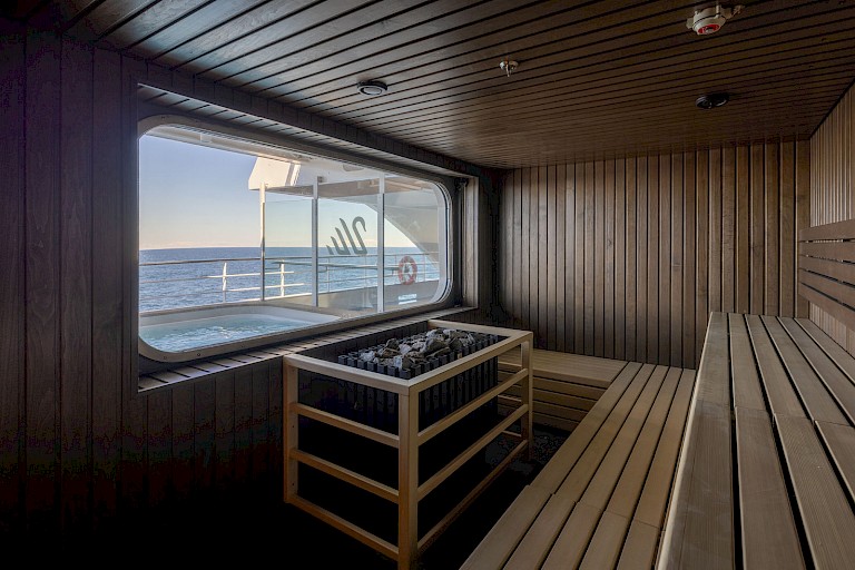 Sauna.