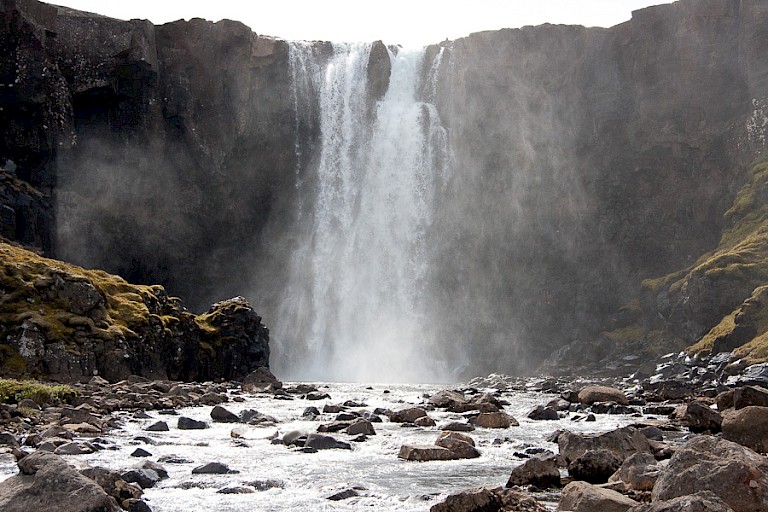 Waterval bij Seyðisfjördur