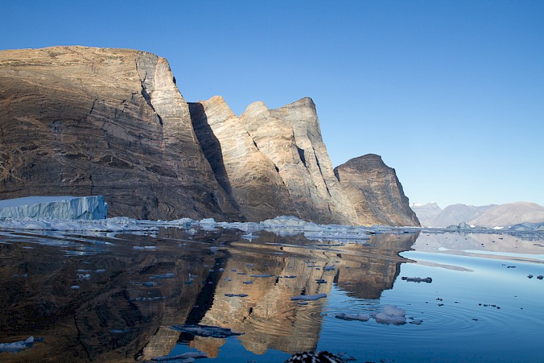 Schitterende weerspiegeling.