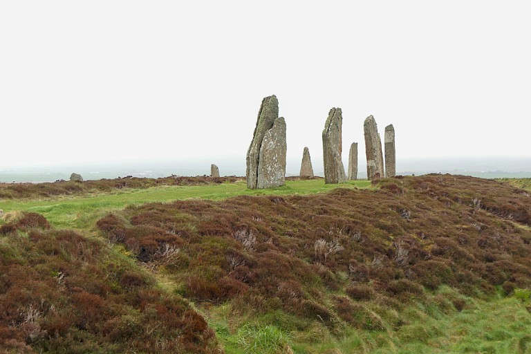 Megalieten bij Skara Brae