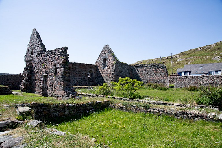 Ruïne van het nonnenklooster op Iona.