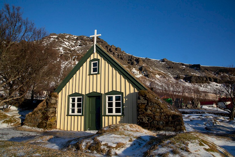 Kerkje bij Skógar.