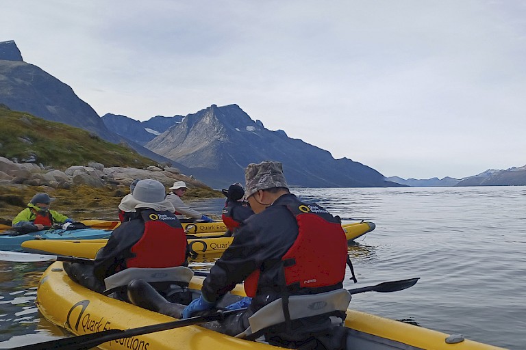 Peddelen in de Tasermiutfjord