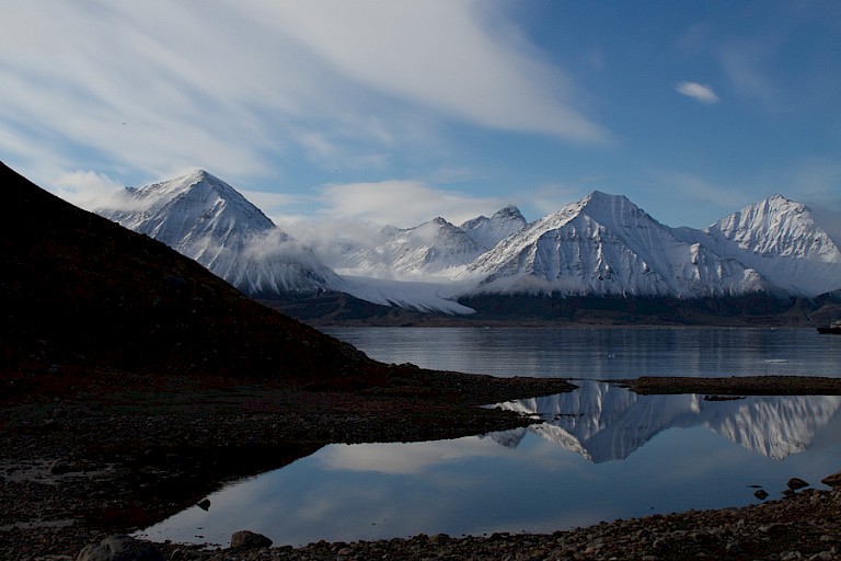 Kongsfjorden, Spitsbergen.