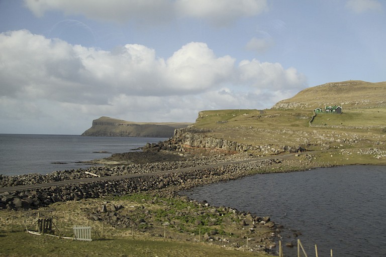 Ruige landschap van de Færøer