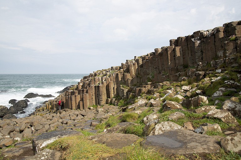 Basalt zuilen Giant Causeway
