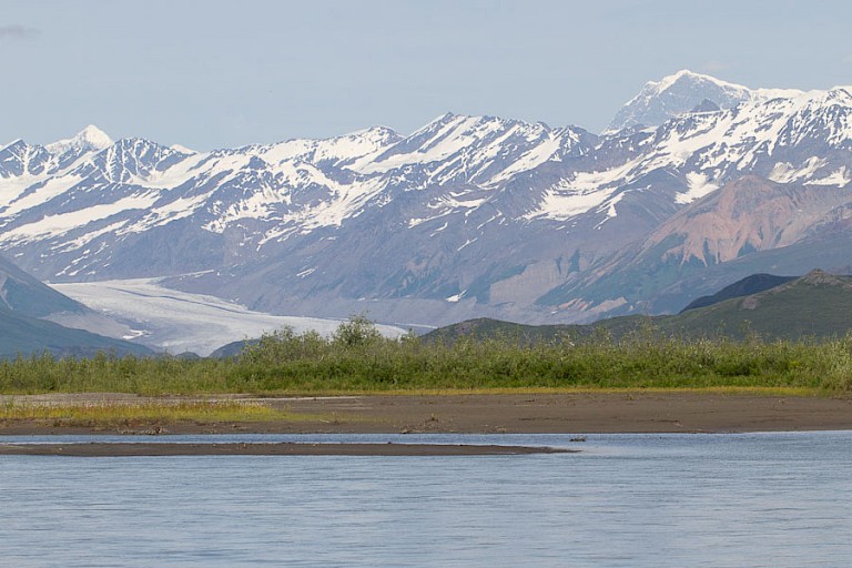 Gletsjers vormen een belangrijk onderdeel van het landschap van Alaska.