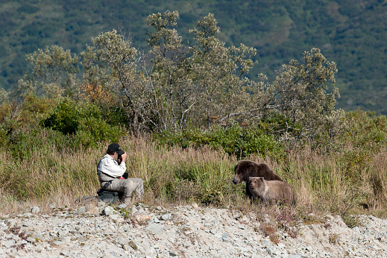 Fotograferen van beren. Foto: André Gilden.