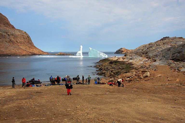 Baai aan de zuidkust van Baffin.