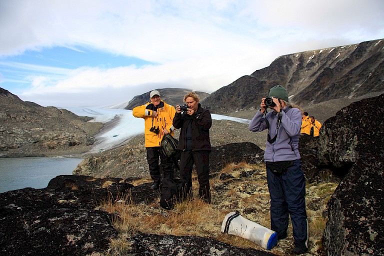 Even de benen strekken tussen Qaanaaq en Upernavik (Groenland).