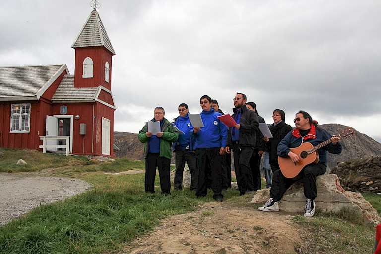 Het koor van Upernavik.