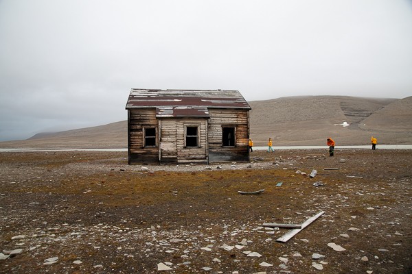 Overblijfselen bij Port Leopold.