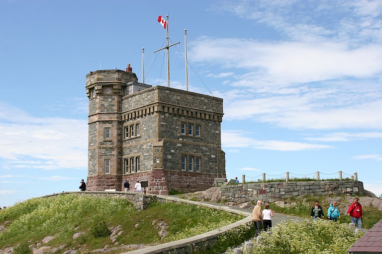 Signal Hill in St. John's Newfoundland.