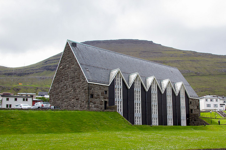Kerk in Klaksvik.