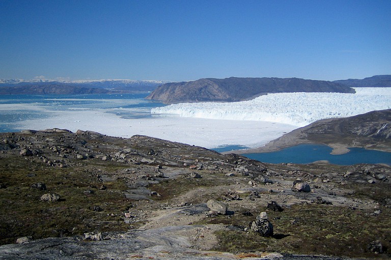 De Eqigletsjer (Eqip Sermia).