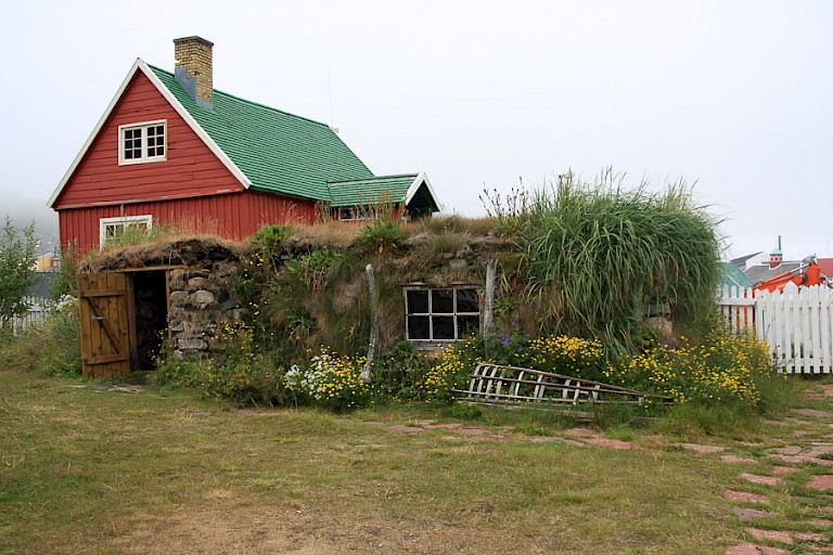 Historisch museum in Narsaq.