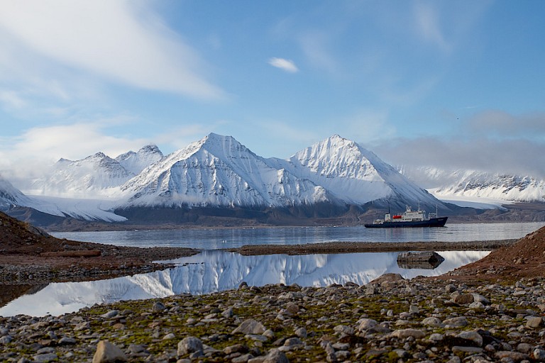 Kongsfjord, Spitsbergen.