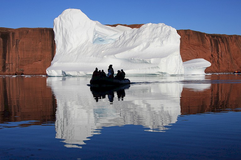 Perfecte spiegeling.