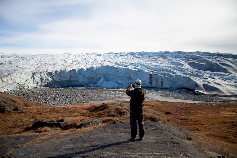 De Groenlandse IJskap bij Kangerlussuaq. (Optionele excursie).