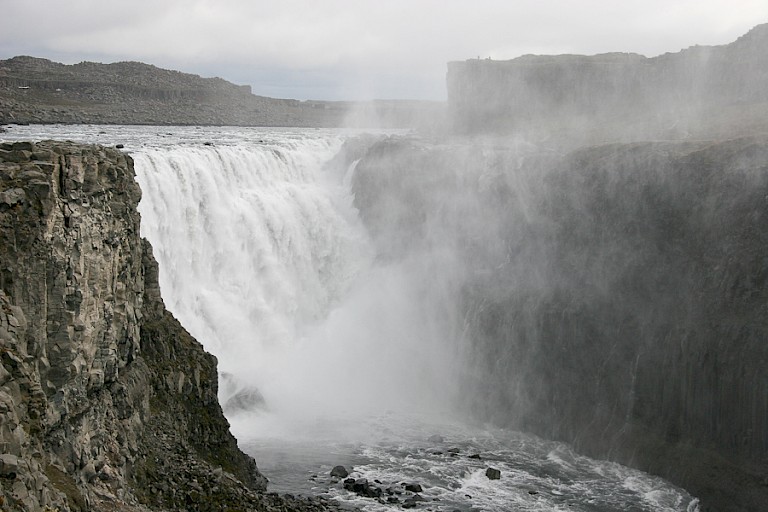Dettifoss, IJslands grootste waterval.