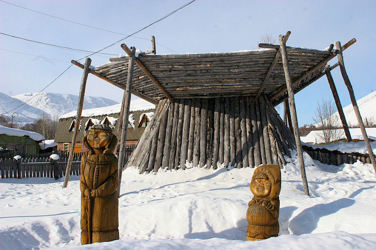 Openluchtmuseum in Esso.