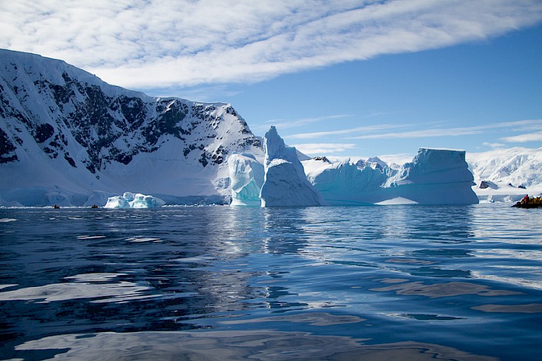 IJsbergen zijn er te kust en keur.