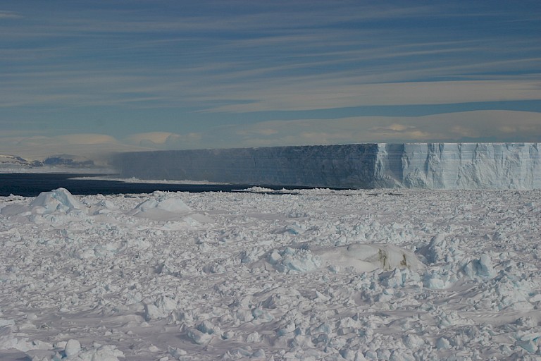 Tafelijsberg in de Weddelzee.
