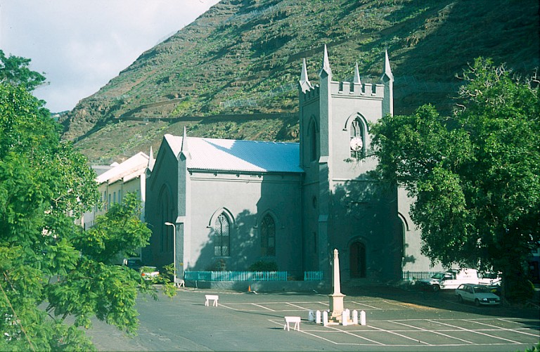 St. Jameskerk op St. Helena.