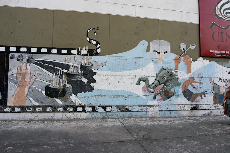 Grafitti in Buenos Aires.